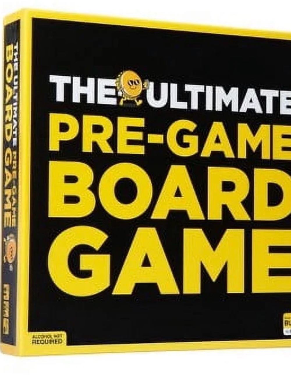 Pre-Game Board Game – Black & Yellow Party Edition by